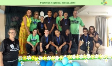 APAE Franca é campeã no Festival Regional Nossa Arte 
