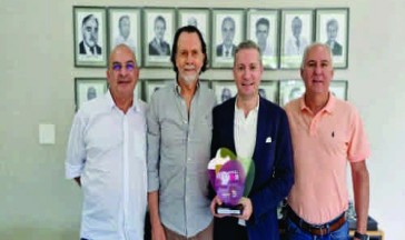 Visita especial que encheu nossos cora&ccedil;&otilde;es de alegria!