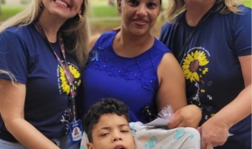 Um passo em direção à inclusão e conscientização! Em comemoração ao Dia mundial de conscientização sobre o Autismo (TEA).